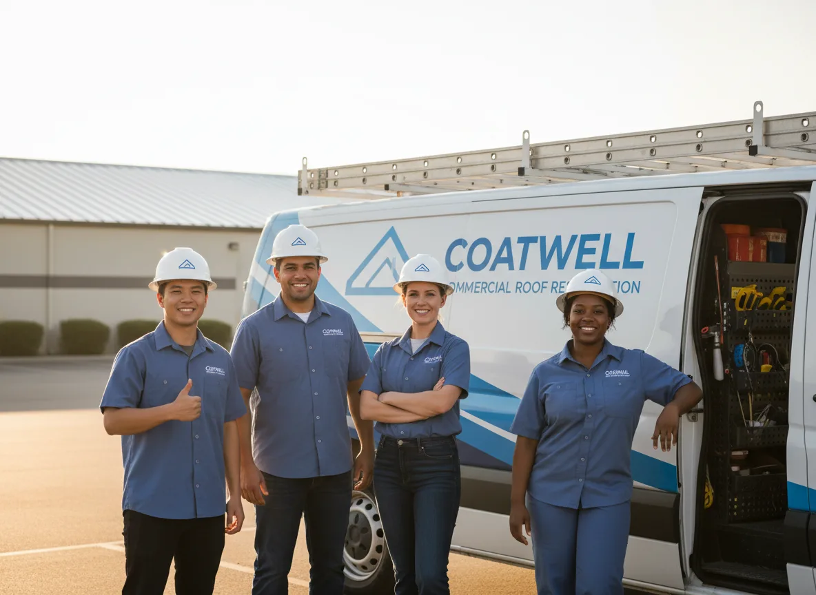 Commercial roof coating company in Lucan, MN